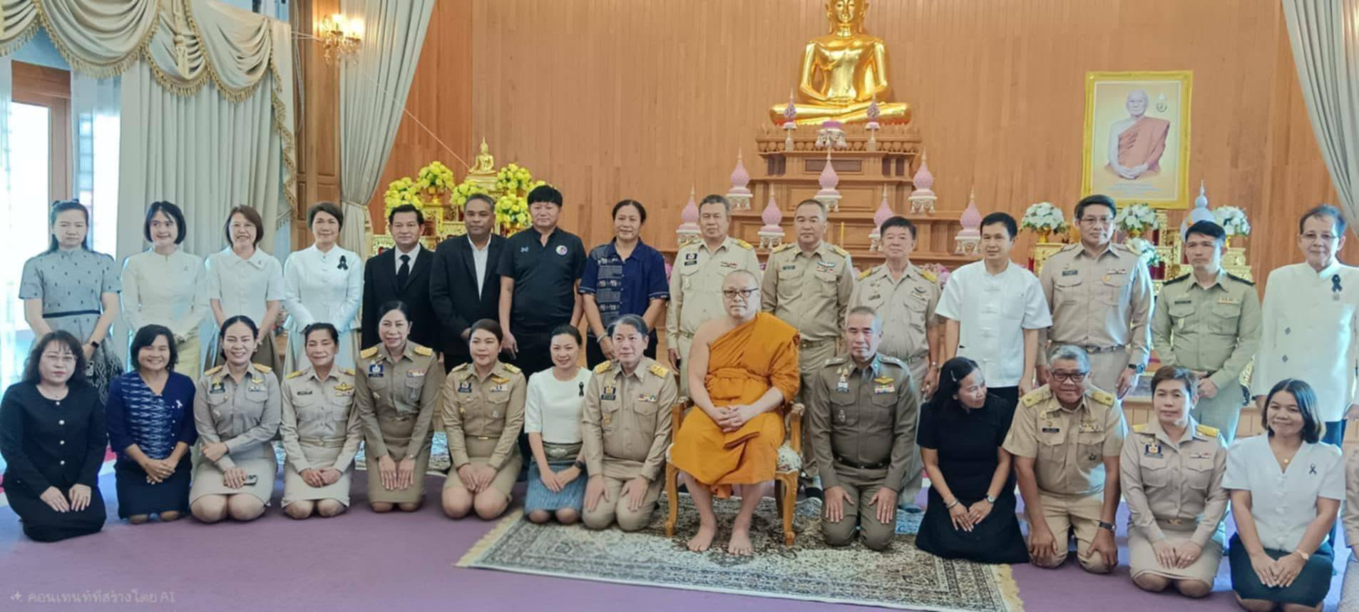 title - ส.ป.ก. จันทบุรี เข้าร่วมกราบขอพรเจ้าคณะจังหวัดจันทบุรี เนื่องในโอกาสส่งท้ายปีเก่า ต้อนรับศักราชใหม่ ประจำปีพุทธศักราช 2569